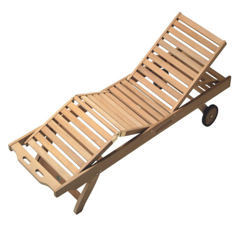 Royal Teak Collection Sun Bed-