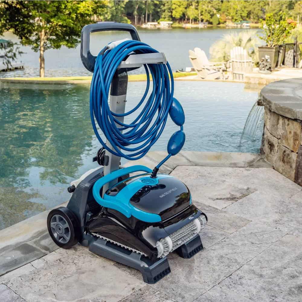 Dolphin Nautilus CC Plus Robotic Pool Cleaner with Caddy