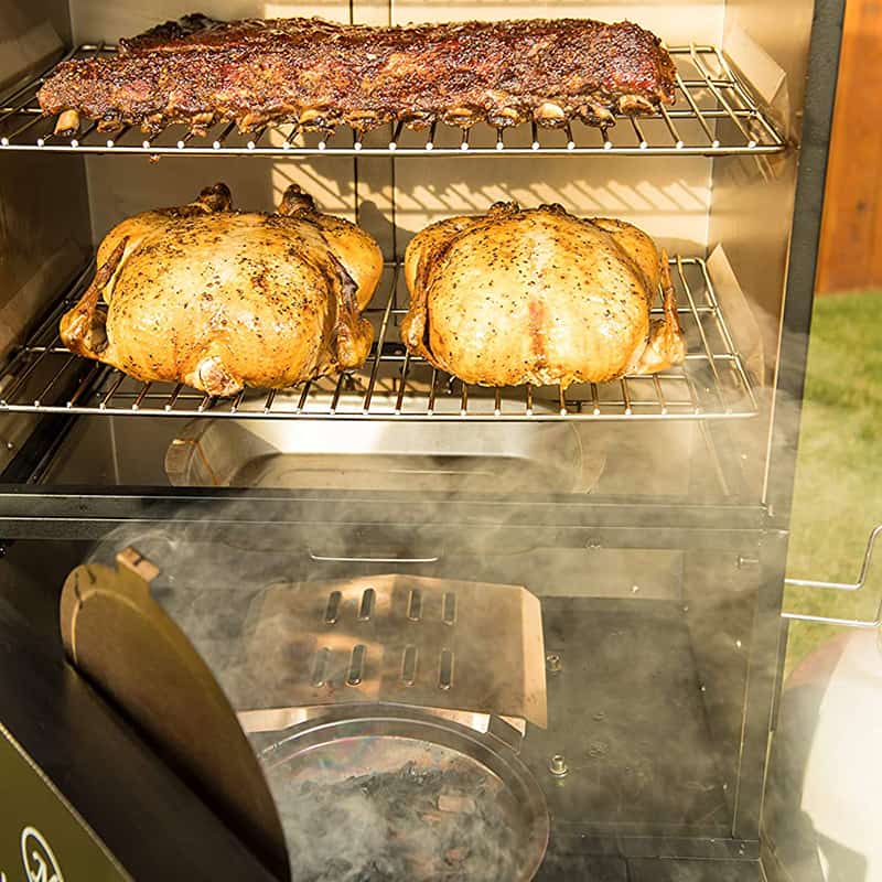 Masterbuilt MPS 340/G ThermoTemp Propane Smoker Review - Smoked