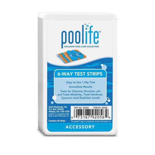 Poolife 6-Way Test Strips