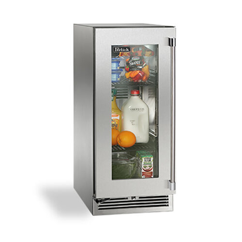 Perlick 15-In Signature Outdoor Glass Door Left Hinge Refrigerator