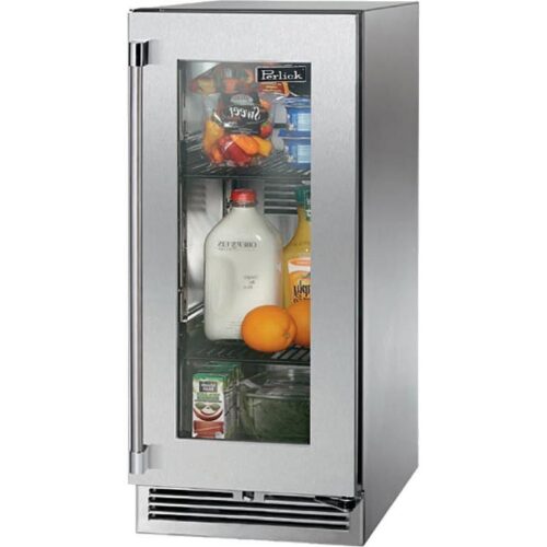 Perlick 15-In Signature Outdoor Glass Door Right Hinge Refrigerator