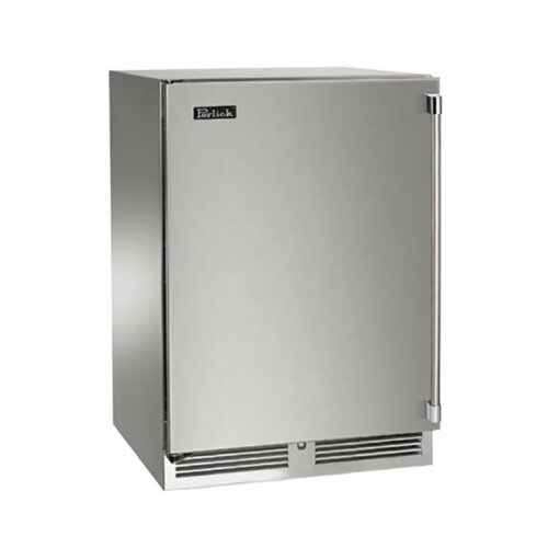 Perlick 24-In C-Series SS Outdoor Left Hinge Refrigerator