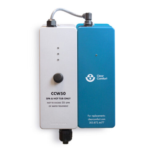 Clear Comfort Advanced Oxidation System for Spas CCW50 (up to 2500 Gallons)