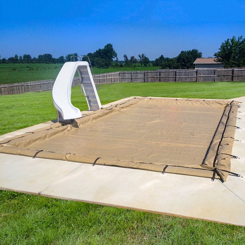 20' x 40' Inground High Wind Winter Pool Cover - Pool Warehouse