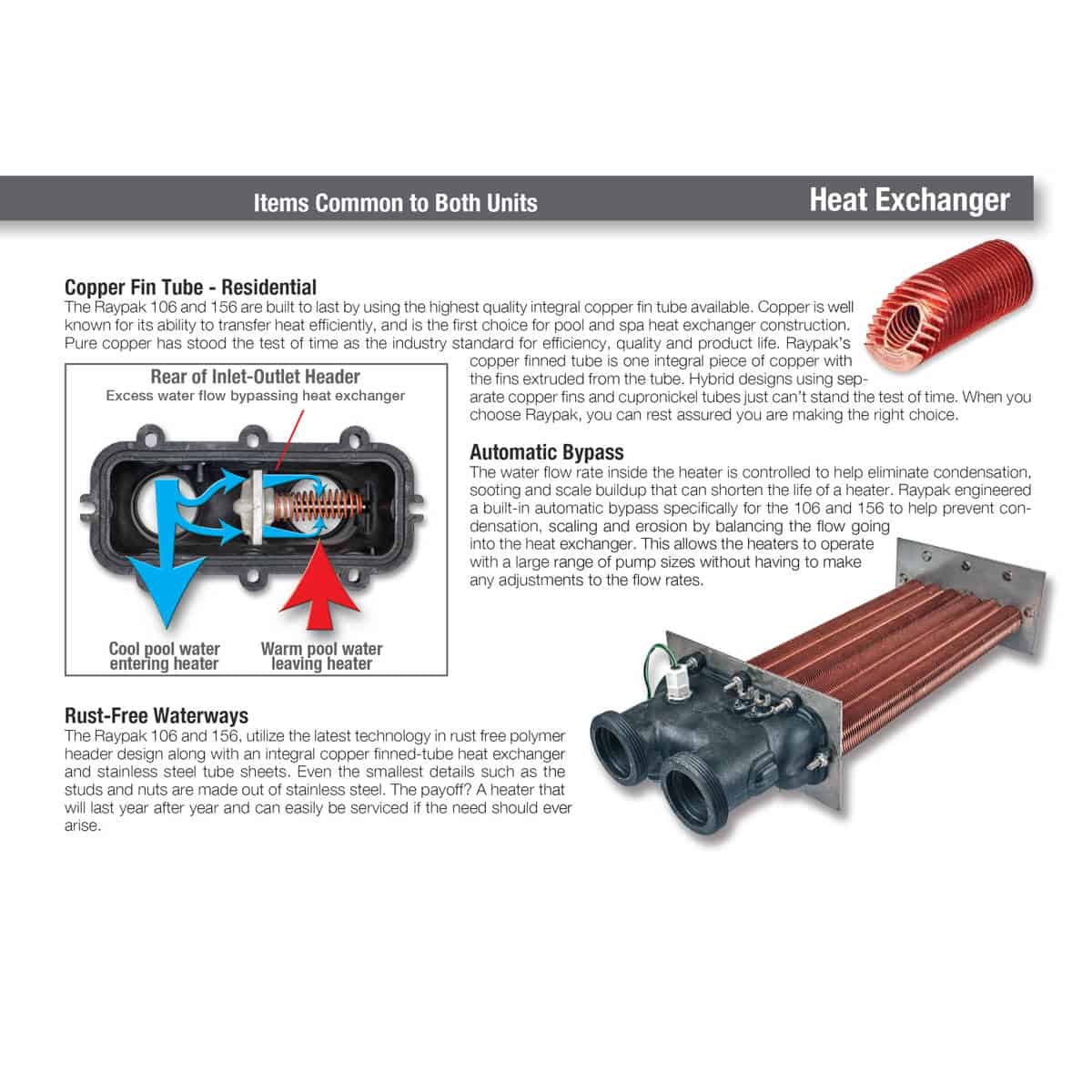 Raypak 156A Natural Gas Digital Pool Heater Pool Warehouse