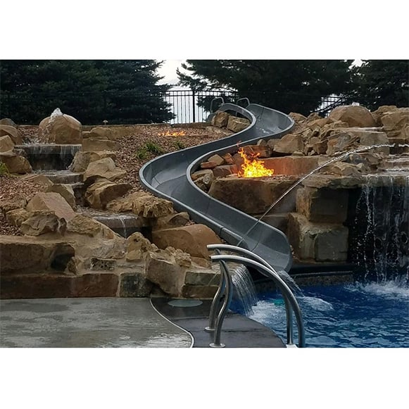 SR Smith River Run Pool Slide (Professional Installation Required) 