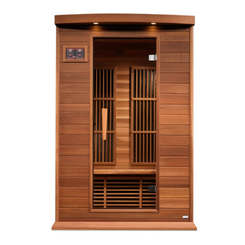 Maxxus 2 Person Near Zero EMF FAR Infrared Red Cedar Sauna