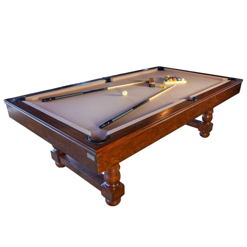 Savannah Nights Handcrafted Wood 7' Pool Table