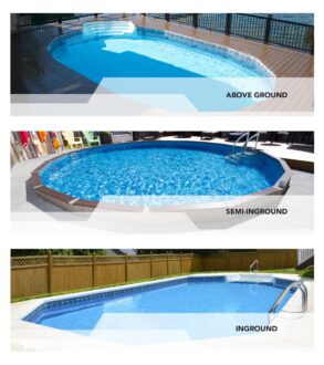 inground grecian onground buried poolwarehouse