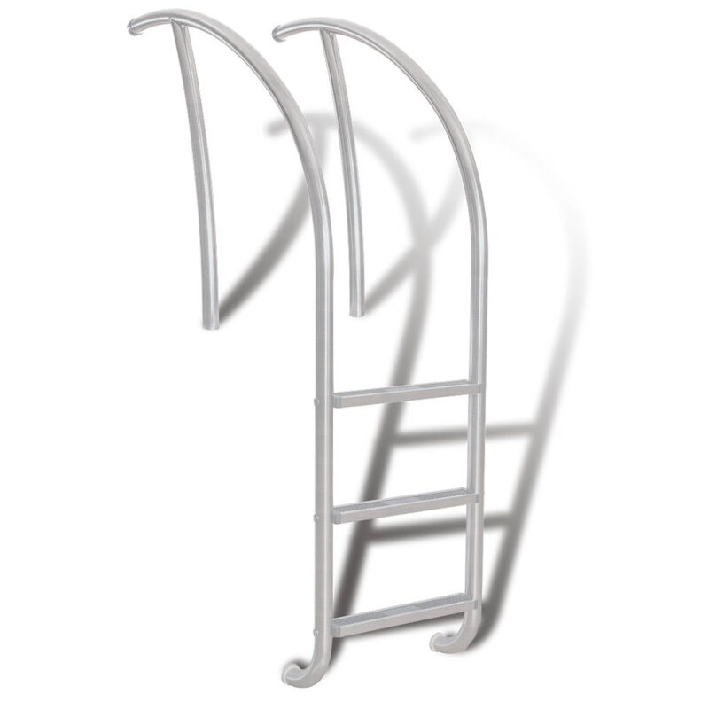 Artisan Series Ladder -Powdered Steel White