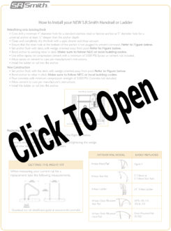 Artesian Hand Rail and Ladder Instructions