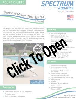 Portable Motion Trek 300 Brochure