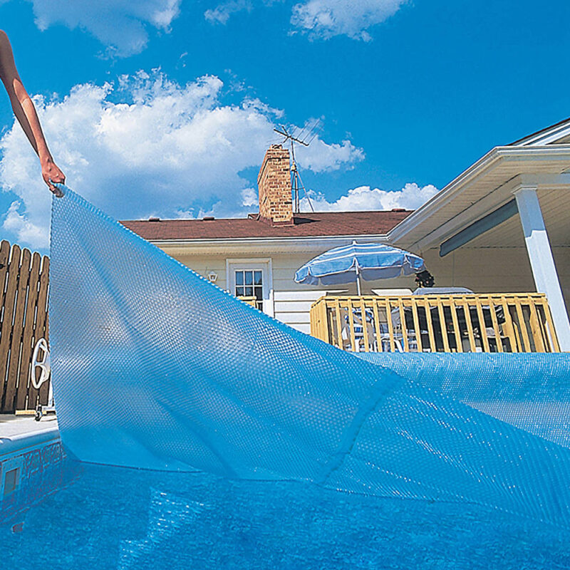 Blue Wave Solar Blanket On Pool