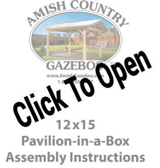 NEW 2021 Pavilion-in-a-box install manual