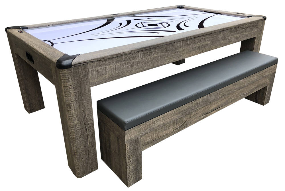 Rocky Mountain Nights 7 Ft Air Hockey Table Combo