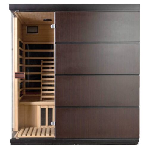 Sirona 3 Person Hemlock Infrared Sauna 1