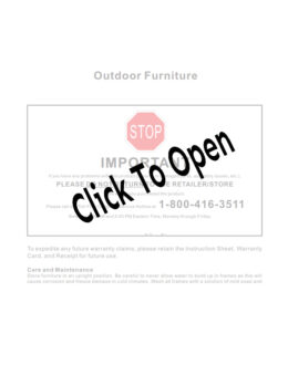 Summer Nights 5 Piece Fire Pit Set Manual