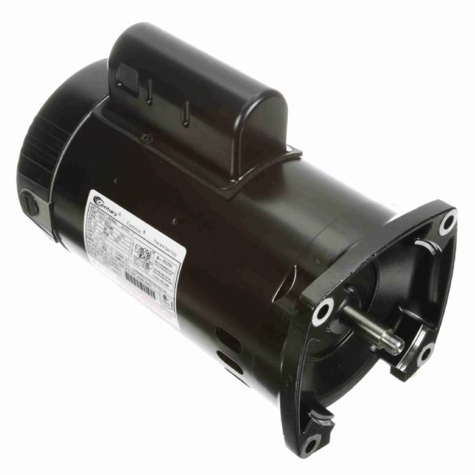 Century B2848V1 Square Flange Motor 1HP 115/230V 56Y ODP