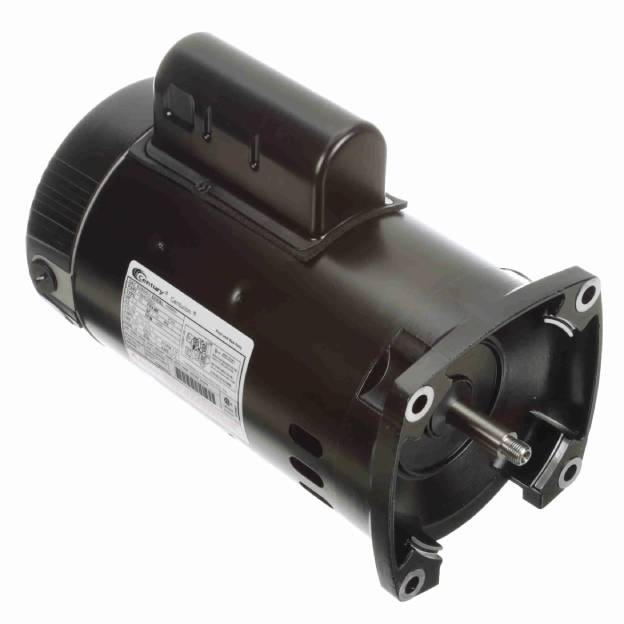 Century B2854V1 Square Flange Motor 1.5HP 115/230V UR 56Y ODP