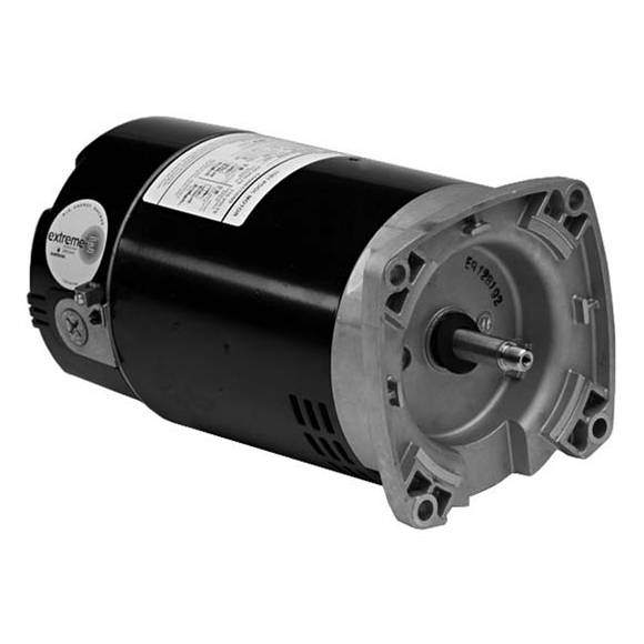 Century USQ1152 Square Flange Motor, 1.5HP, 115/230V, UR 48Y