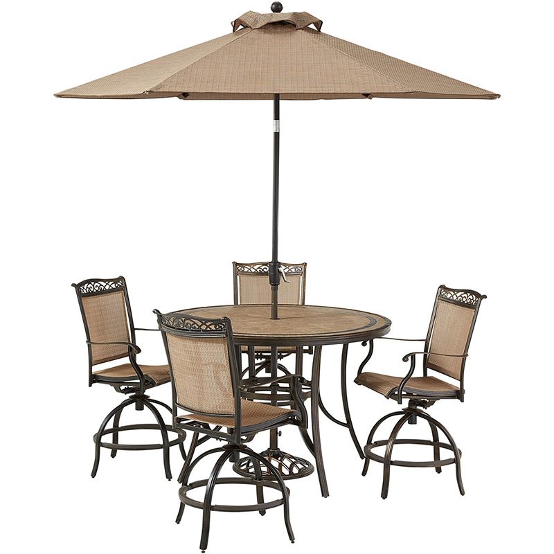 Fontana Piece High Dining Set Hanover Fontana Collection