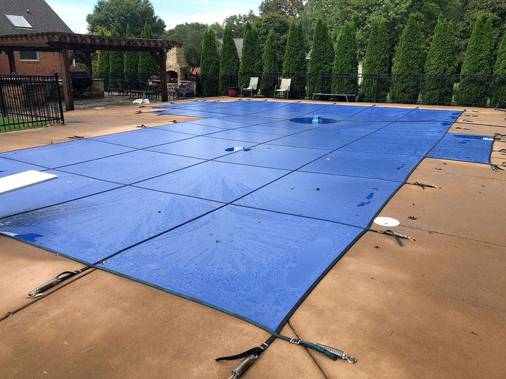 Winter Pool Cover - Inground Pools - 12 Yr Warranty