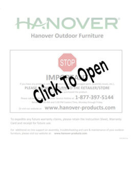 Lisbon 7 Piece Dining Set Manual