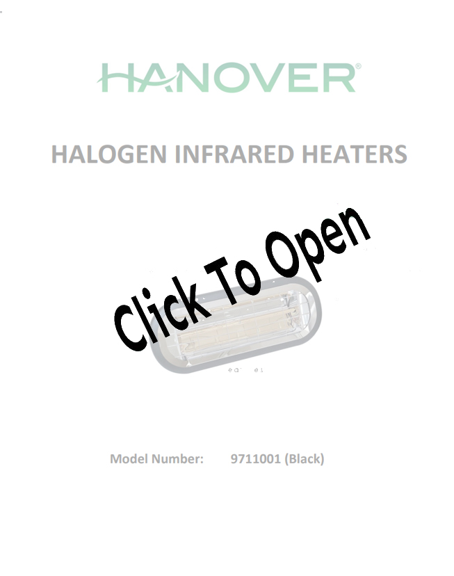 Electric Halogen Lamp with On Pole Stand Manual