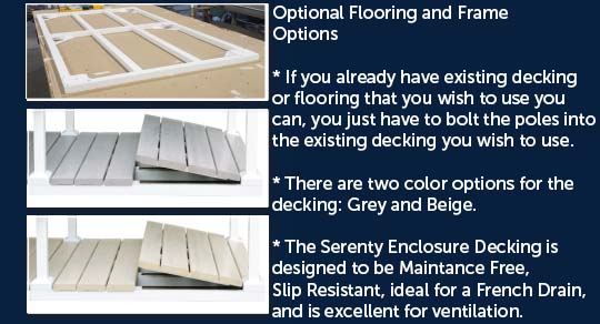 Serenity Floor Options