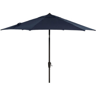 Hanover Montclair 9' Navy Blue Umbrella