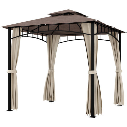 Hanover Orianna Steel Soft Top Gazebo