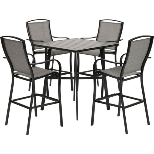 Hanover Foxhill 5 Piece High Dining Set
