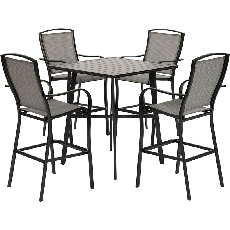 Hanover Foxhill 5 Piece High Dining Set