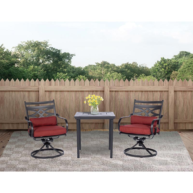 Hanover 3 piece shop bistro set
