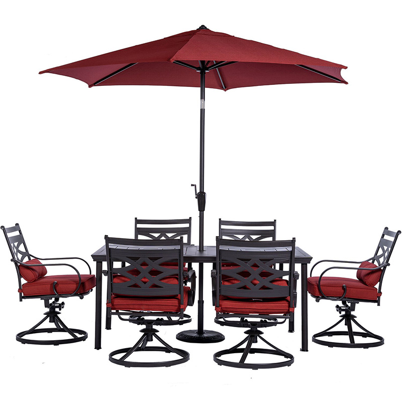 Hampton bay 9 online piece patio set