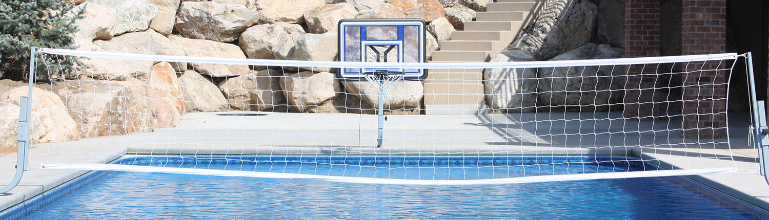 Basketball Combo Pool - Warehouse Set Volleyball SwimShape and