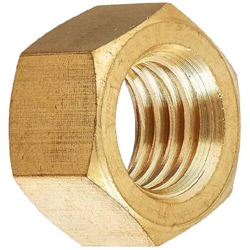 Pentair 356776 5/PK 5/8-11 EQ Brass Hex Head Nut