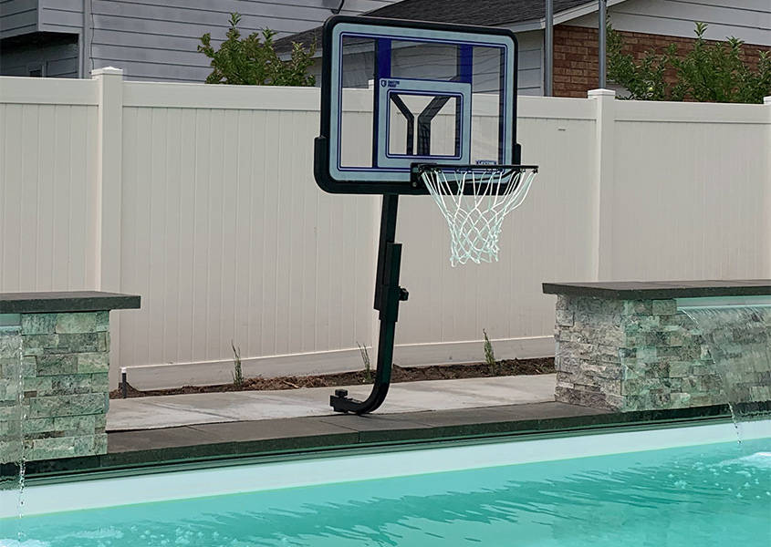 SwimShape Basketball and Volleyball Combo Set - Pool Warehouse