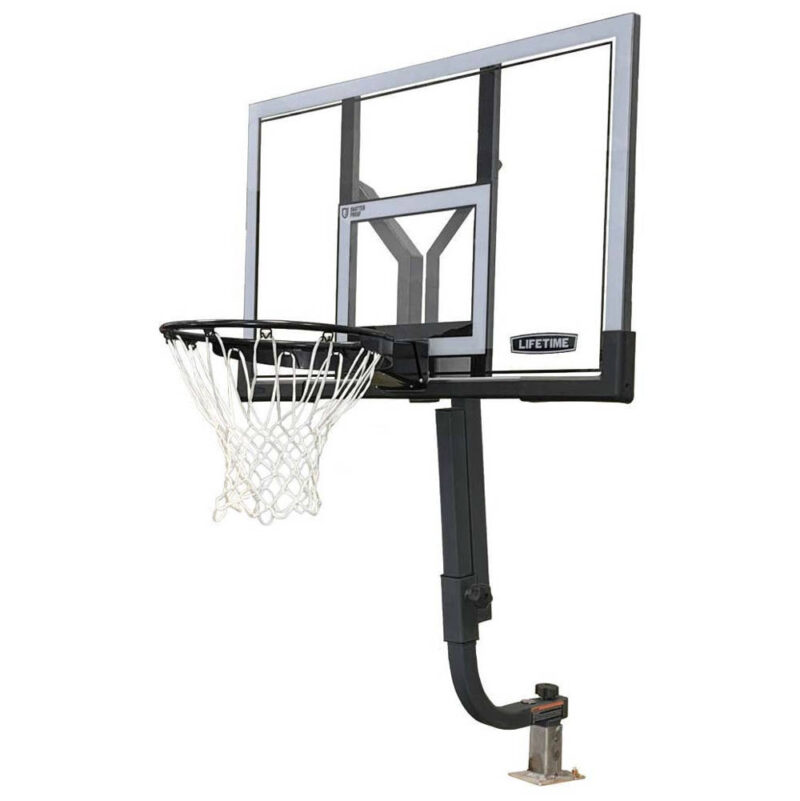 QuickFire Pro Black Basketball Hoop