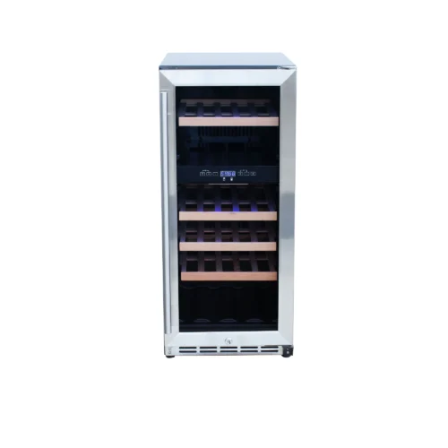 15" Outdoor Rated Dual Zone Wine Cooler