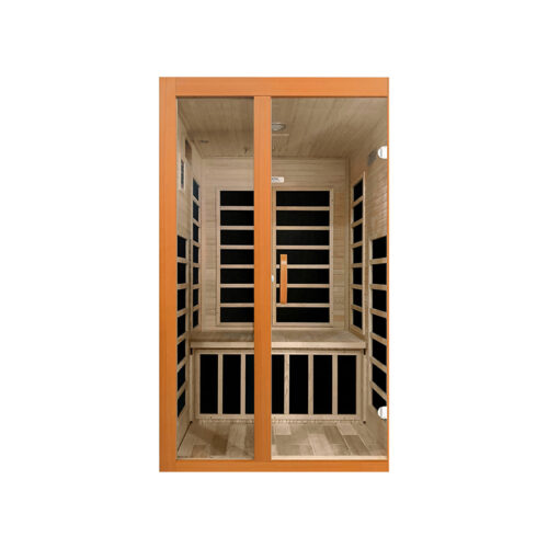 Dynamic Santiago Full Spectrum Near Zero EMF FAR Infrared Sauna for 2 Person
