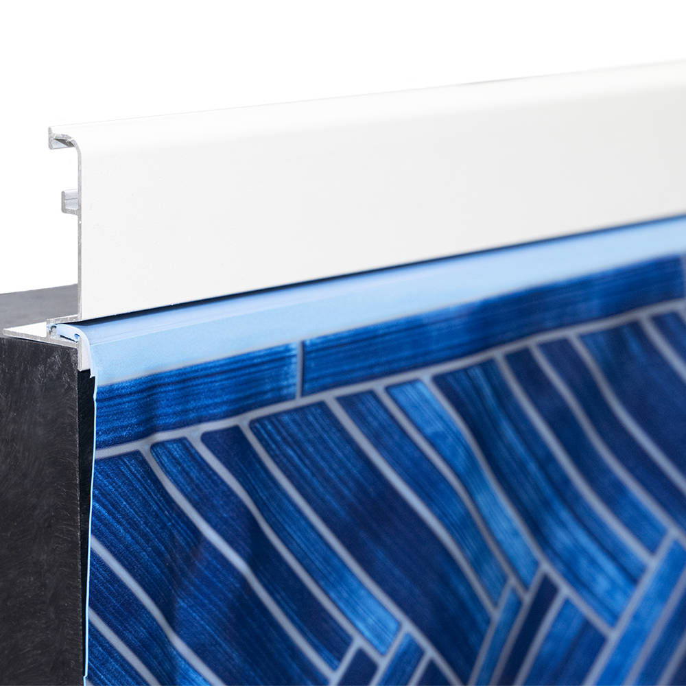 White Flex Coping with Liner