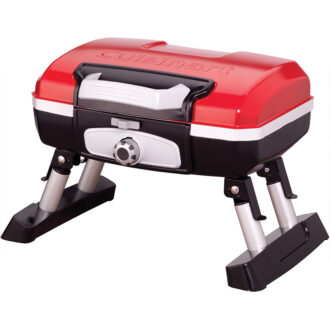 Cuisinart Red Petit Gourmet Tabletop Portable Gas Grill
