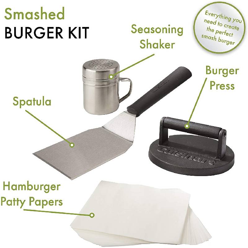 油彩『Burger Set』 Smashed Burger Kit - Cuisinart