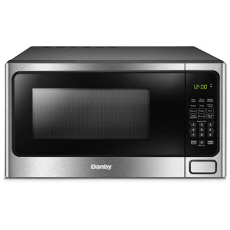 Danby Stainless Steel 1.1 Cubic Feet Countertop Microwave