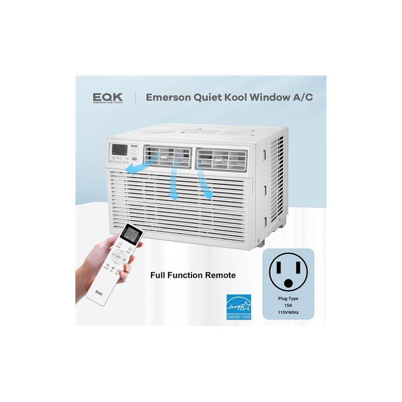Emerson Quiet Kool 8000-BTU DOE (115-Volt) White Vented