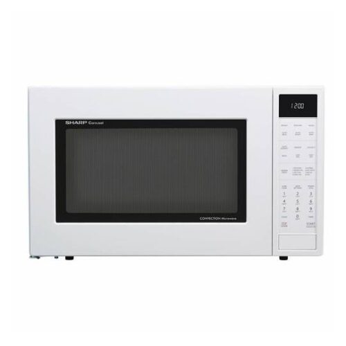 Sharp White 1.5-cu. ft. Countertop Microwave/Convection Combo 900W 1