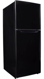 Danby DFF101B1BDB 10.1 CuFt. Black Refrigerator with Top Mount Freezer 2