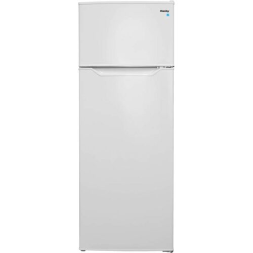 Danby DPF074B2WDB-6 7.4 CuFt. White Refrigerator with Top Mount Freezer 1